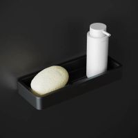 Vorschau: Cosmic Black & White Seifenablage/Duschkorb 30cm