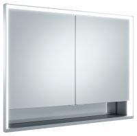 Keuco Royal Lumos Spiegelschrank für Wandeinbau, 2 kurze Türen, 100x73,5cm Keuco Royal Lumos Spiegelschrank für Wandeinbau, 2 kurze Türen, 100x73,5cm