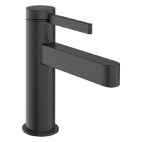hansgrohe Finoris Einhebelmischer 100 mit Push-Open, brushed black chrome 76010340