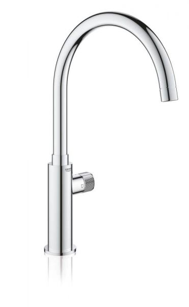 Grohe Blue Pure Mono Armatur mit Filterfunktion, mit C-Auslauf, chrom