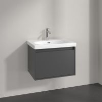 Villeroy&Boch Skyla Waschtischunterschrank 62cm, 1 Auszug, graphite C78500VR
