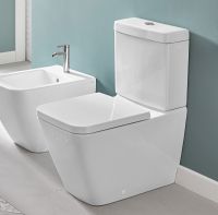 Villeroy&Boch Venticello Stand-Tiefspül-WC spülrandlos für Kombination, weiß