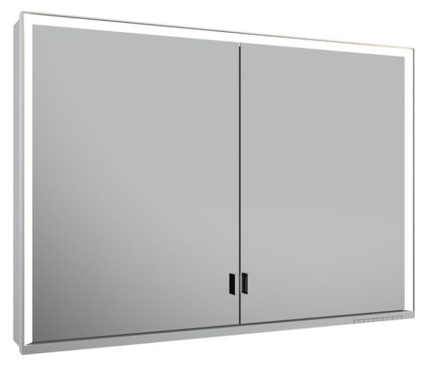 Keuco Royal Lumos Spiegelschrank für Wandvorbau, 2 lange Türen, 105x73,5cm 14308172301