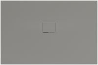 Vorschau: Villeroy&Boch Squaro Infinity Quaryl®-Duschwanne, flächenbündiger Einbau, 150x100cm, grey, UDQ1510SQI2IV-3S