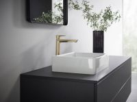 Vorschau: Hansgrohe Talis E Waschtischarmatur 240 ohne Ablaufgarnitur brushed bronze 71717140