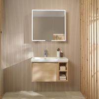 Vorschau: Villeroy&Boch Skyla Waschtischunterschrank C78800 80cm, offenes Fach rechts C78800VJ nordic oak
