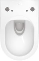 Vorschau: Duravit Dusch-WC Set SensoWash Slim mit ME by Starck Wand-WC 631000002004300 Keramik von oben