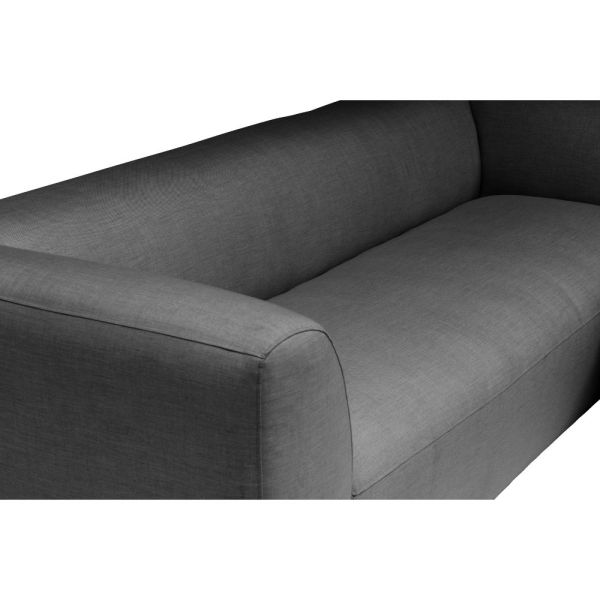 KETTLER OSEA Lounge-Set 3-Sitzer links, 2-Sitzer rechts & Mittelteil, anthrazit 0107836-7820 + 0107839-7820