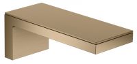 brushed bronze