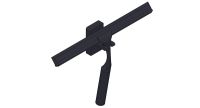 Giese Gifix 21 Haken mit Glasabzieher, schwarz 21025-14 Giese Gifix 21 Haken mit Glasabzieher, schwarz 21025-14