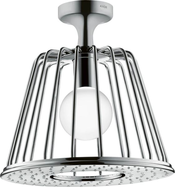 Axor LampShower 1jet mit Deckenanschluss designed by Nendo, chrom 26032000