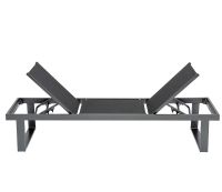 Vorschau: KETTLER RASMUS MODULAR 3-Sitzer/Liege, Aluminium-Outdoorgewebe, anthrazit/charcoal