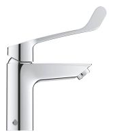 Vorschau: Grohe Eurosmart Einhand-Waschtischbatterie S-Size mit Verbrühschutz, langer Hebelgriff, chrom