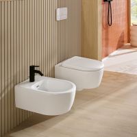 Villeroy&Boch Skyla Wand-Bidet 37x53cm, weiß matt mit CeramicPlus 448200RW