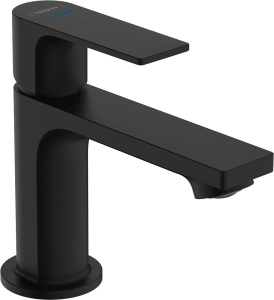 Hansgrohe Rebris E Standventil 80 mit Hebelgriff für Kaltwasser, schwarz matt 72506670