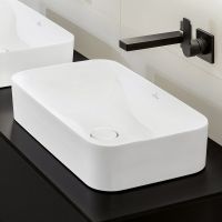 Vorschau: Villeroy&Boch Finion Aufsatzwaschtisch 60x35cm, ohne Hahnloch mit CeramicPlus