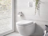 Vorschau: Grohe Euro Keramik Set mit WC spülrandlos, Waschtisch 60x48cm, WC-Sitz mit Deckel, weiß