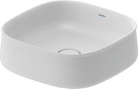 Duravit Zencha Aufsatzbecken 42x42cm weiss matt 2373423279