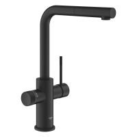Vorschau: Grohe Blue 5-in-1-Armatur, L-Auslauf, ausziehbar, phantom black 104430KF01