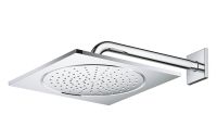 Vorschau: Grohe Rainshower Aqua 10“ Kopfbrause-Set 28,6cm, 1 Strahlart, wassersparend, chrom