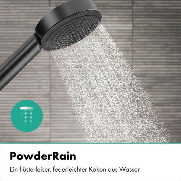 hansgrohe Vivenis 4-Loch Wannenrandarmatur mit sBox, brushed black chrome