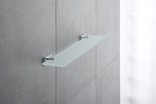 Duravit Karree Glasablagen 60x0,6x11cm, chrom 0099501000