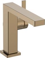 Hansgrohe Tecturis E Waschtischarmatur 110 Fine CoolStart wassersparend+, Push-Open, brushed bronze 73020140