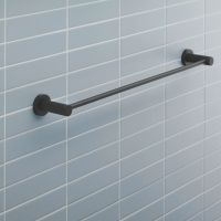 Vorschau: Duravit D-Code Badetuchhalter 60cm, schwarz matt