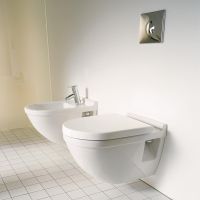 Vorschau: Duravit Starck 3 Wand-WC 54x36,5cm, oval, HygieneGlaze, weiß 2200092000 2
