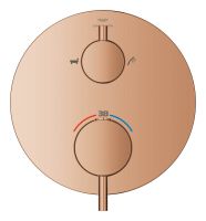 Vorschau: Grohe Atrio Thermostat-Wannenbatterie mit integrierter 2-Wege-Umstellung