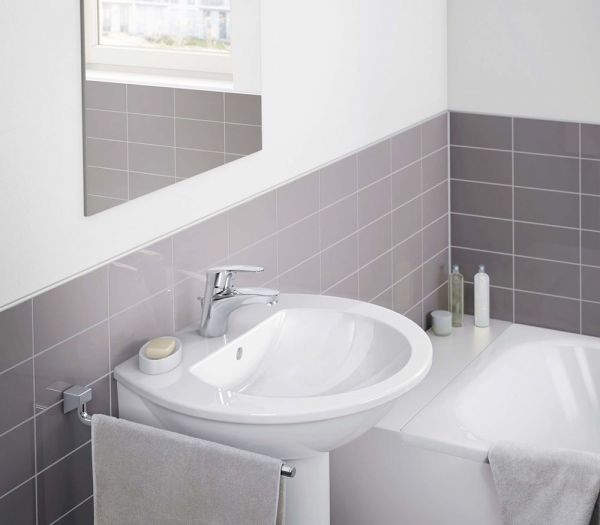 Hansa Hansamix Waschtisch-Einhand-Einlochbatterie, Niederdruck für offene Heißwasserbereiter, chrom 01131183