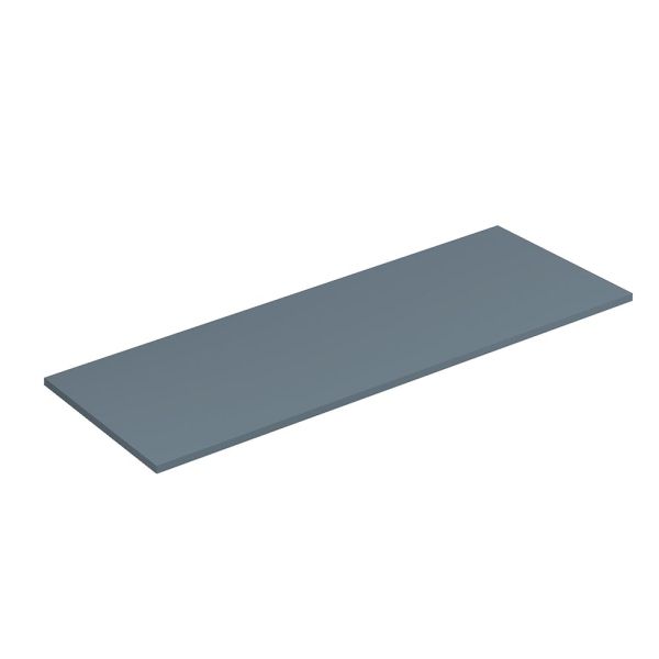 Kludi ICOS Deckplatte 140x50cm für Waschtischunterschrank, teal blue matt 50T140O3 