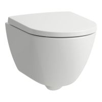 Laufen Pro X Wand-WC Advanced compact, Tiefspüler, spülrandlos, EasyFit 3.0, weiß H8208630000001