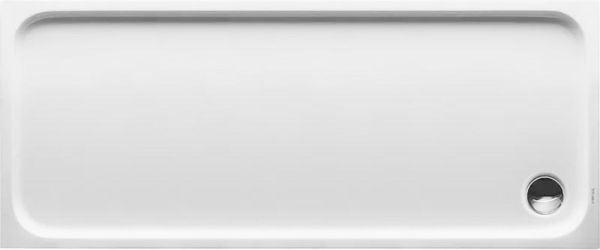 Duravit D-Code Duschwanne rechteckig 70x170cm, Sanitäracryl, weiß 720096000000000