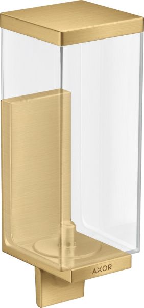 Axor Universal Rectangular Flüssigseifenspender 600ml, brushed gold-optic 42610250