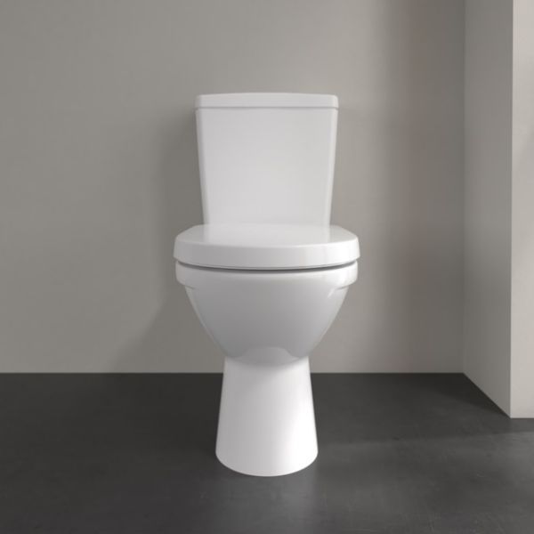 Villeroy&Boch O.Novo Stand-Tiefpül-WC mit Spülrand für Kombination, Abgang senkrecht, 36x67cm