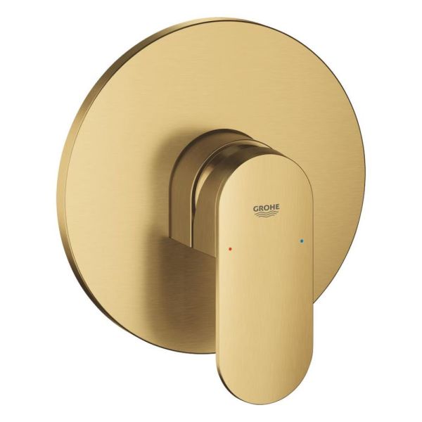 Grohe Plus Duscharmatur, rund, cool sunrise gebürstet 24059004