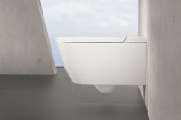 Vorschau: Villeroy&Boch Combipack ViClean-I100 Dusch-WC spülrandlos DirectFlush, weiß CeramicPlus