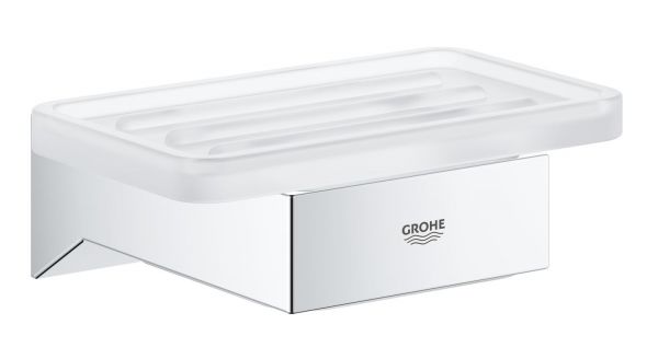 Grohe Selection Cube Halter, für Glas/Seifenschale/Seifenspender, chrom