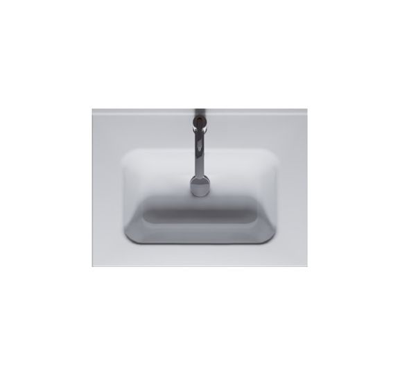 RIHO Porto Square Waschtisch mit Unterschrank 60cm & LED-Spiegel