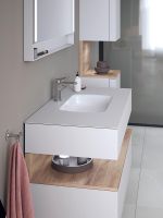Vorschau: Duravit Qatego Einbauwaschtisch 48x32cm ohne Hahnloch, weiß