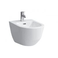 Laufen Pro Wand-Bidet 53x36cm, Eckventile außenliegend, weiß 8.3095.2