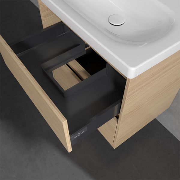 Villeroy&Boch Skyla Waschtischunterschrank C79500 62cm, 2 Auszüge