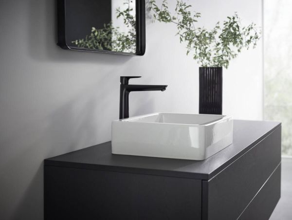 Hansgrohe Talis E Einhebel-Waschtischmischer 240 schwarz 71717670