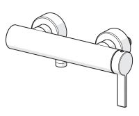 Vorschau: Hansa Hansaloft Einhand-Brause-Batterie, chrom