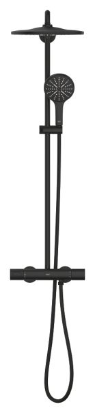 Grohe Rainshower SmartActive 310 Duschsystem mit Thermostat, phantom black