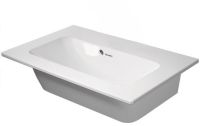 Duravit ME by Starck Waschtisch rechteckig 63x40cm, mit Überlauf, ohne Hahnloch, weiß