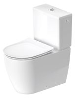 Vorschau: Duravit Soleil by Starck Stand-WC für Kombination Tiefspüler ohne Beschichtung weiß 2011090000