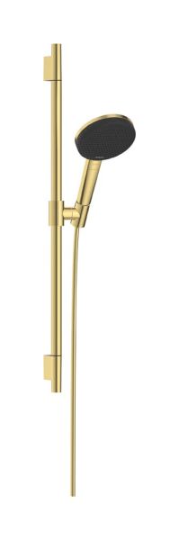 hansgrohe Raindance Alive Select S Duschset 125 Duschstange 65cm polished gold optic 24602990