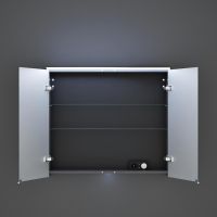 Vorschau: Burgbad Sinea 3.0 LED-Spiegelschrank 90x80cm